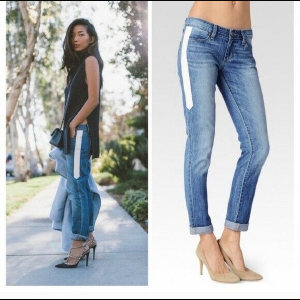 Paige 28 Jimmy Jimmy Skinny Jeans Indigo Dart E1